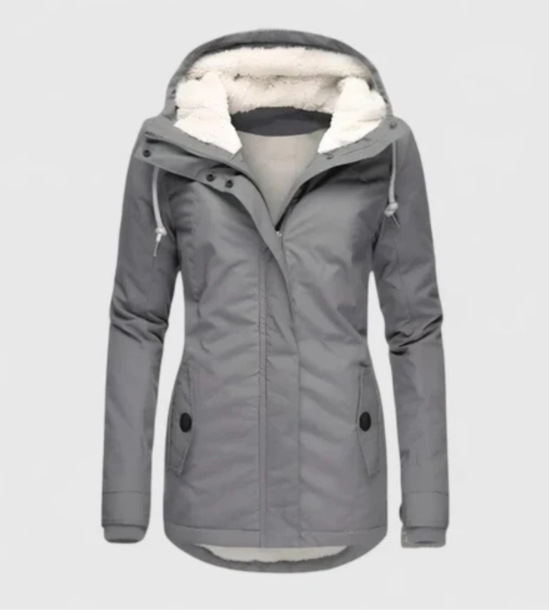 MARÍA – Chaqueta de Invierno Impermeable con Capucha