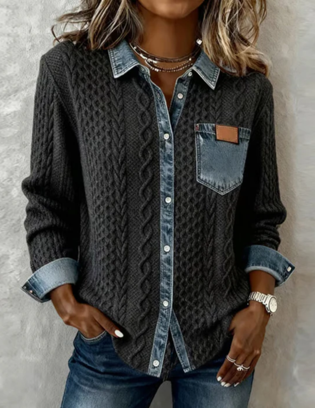 Daniela™ | Camisa de manga larga