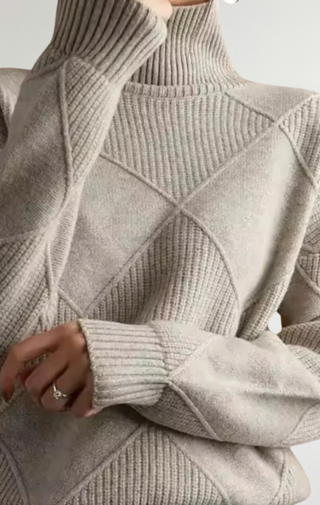 Ángela | Suéter de cuello alto