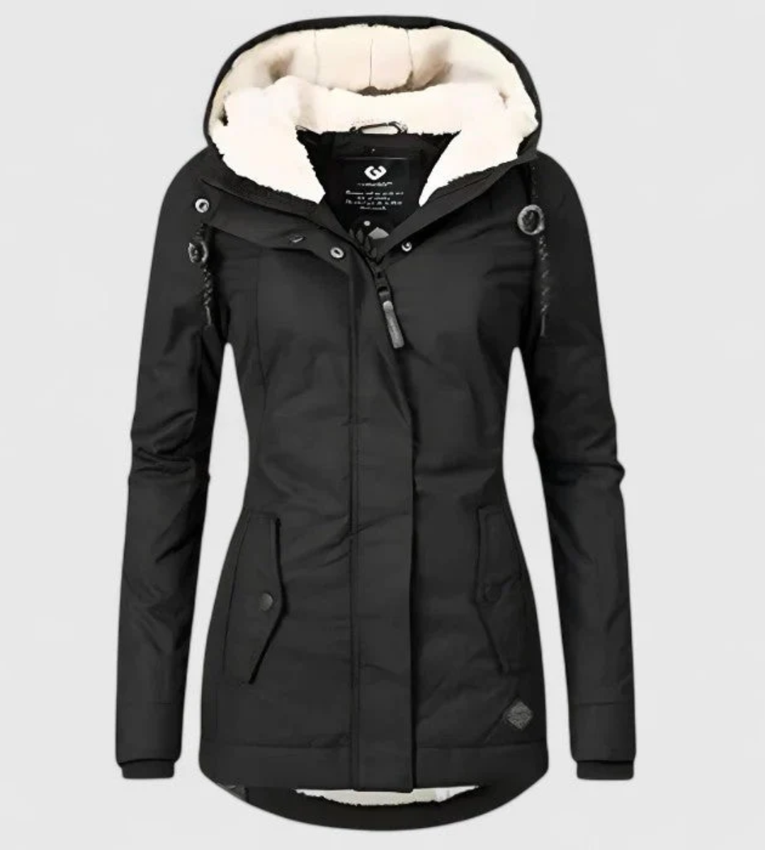 MARÍA – Chaqueta de Invierno Impermeable con Capucha